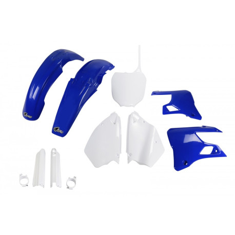 Kit Completo Plásticos Ufo Yamaha Yz 125/250 00-01 Azul/Blanco.