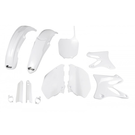 Kit Completo Plásticos Ufo Yamaha Yz 125/250 02-05 Blanco.