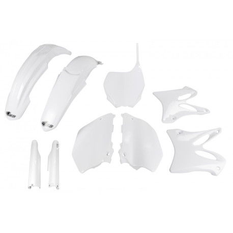 Kit Completo Plásticos Ufo Yamaha Yz 125/250 06-14 Blanco.