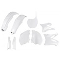 Kit Completo Plásticos Ufo Yamaha Yz 125/250 06-14 Blanco.