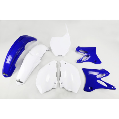 Kit Plásticos Ufo Yamaha Yz 125/250 06-14 Azul/Blanco.