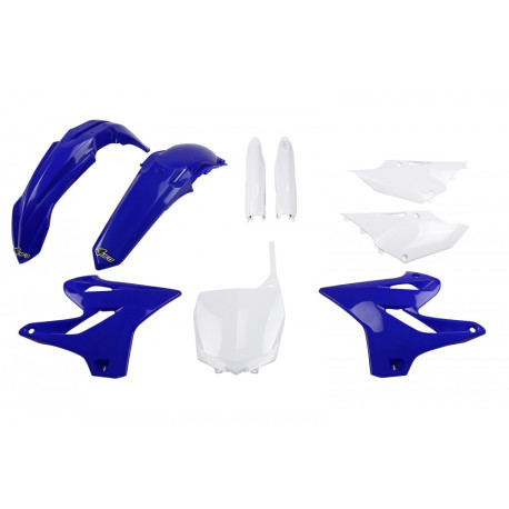 Kit Completo Plásticos Ufo Yamaha Yz 125/250 15-21 Azul/Blanco.