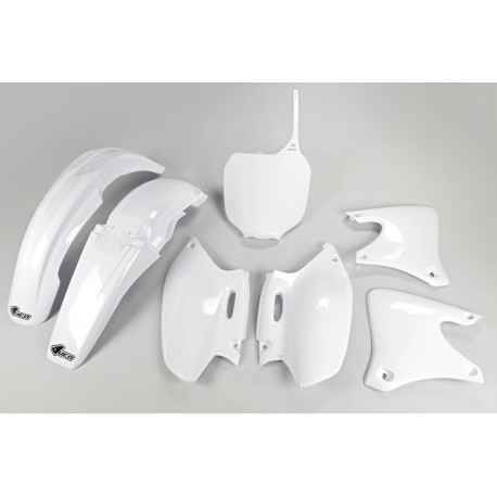 Kit Plásticos Ufo Yamaha Yzf 250 01-02 Blanco.