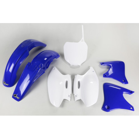 Kit Plásticos Ufo Yamaha Yzf 250 01-02 Azul/Blanco.