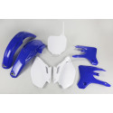 Kit Plásticos Ufo Yamaha Yzf 250/450 03-05 Azul/Blanco.