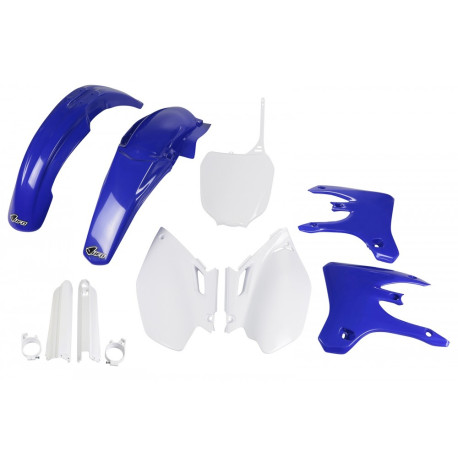 Kit Completo Plásticos Ufo Yamaha Yzf 250/450 03-05 Azul/Blanco.