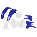Kit Completo Plásticos Ufo Yamaha Yzf 250/450 03-05 Azul/Blanco.