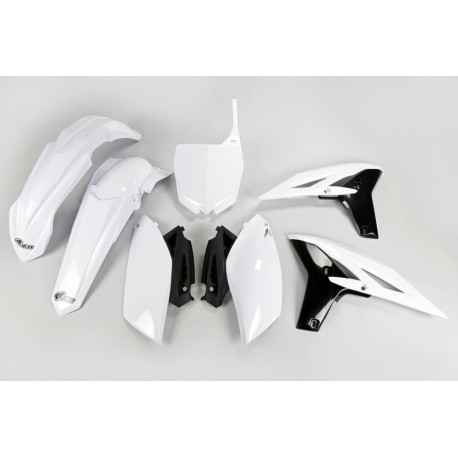 Kit Plásticos Ufo Yamaha Yzf 250 10-13 Blanco.