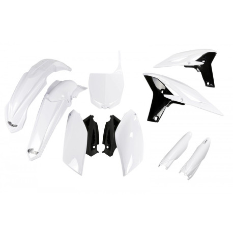 Kit Completo Plásticos Ufo Yamaha Yzf 250 10-13 Blanco.