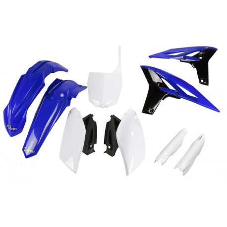 Kit Completo Plásticos Ufo Yamaha Yzf 250 10-13 Azul/Blanco.