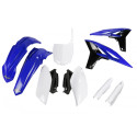 Kit Completo Plásticos Ufo Yamaha Yzf 250 10-13 Azul/Blanco.