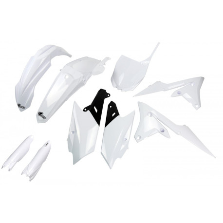 Kit Completo Plásticos Ufo Yamaha Yzf 250 14-18 Blanco.