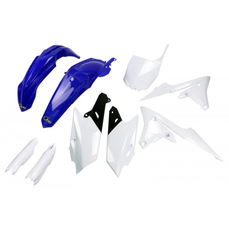 Kit Completo Plásticos Ufo Yamaha Yzf 250 14-18 Azul/Blanco.