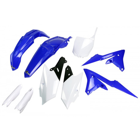 Kit Completo Plásticos Ufo Yamaha Yzf 250 14-18 Azul/Blanco.