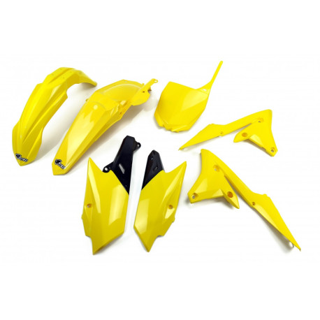 Kit Plásticos Ufo Yamaha Yzf 250 14-18 Amarillo.