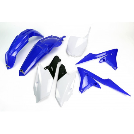 Kit Plásticos Ufo Yamaha Yzf 250 14-18 Azul/Blanco.