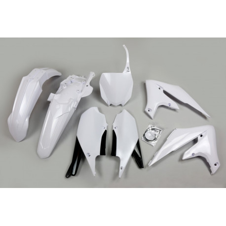 Kit Plásticos Ufo Yamaha Yzf 250 19-23 Blanco.