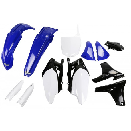 Kit Completo Plásticos Ufo Yamaha Yzf 450 10-13 Azul/Blanco.