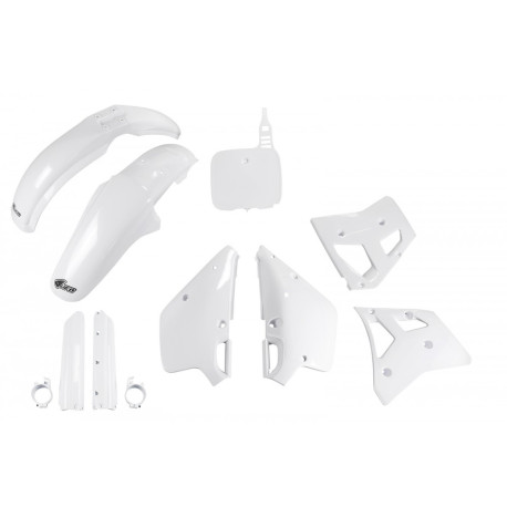 Kit Completo Plásticos Ufo Yamaha Yz 250 1991 Blanco.