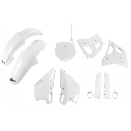 Kit Completo Plásticos Ufo Yamaha Yz 250 1992 Blanco.