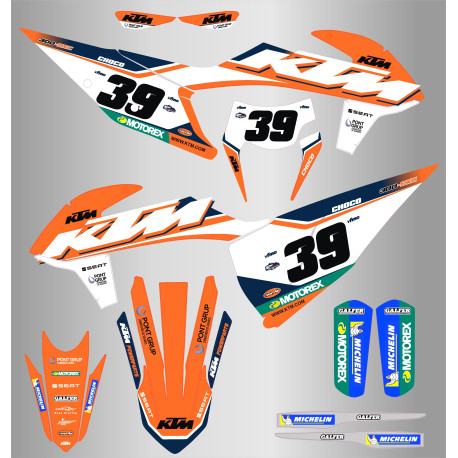 Kit de Adhesivos Ktm Exc/f 20-23 Edition 23.