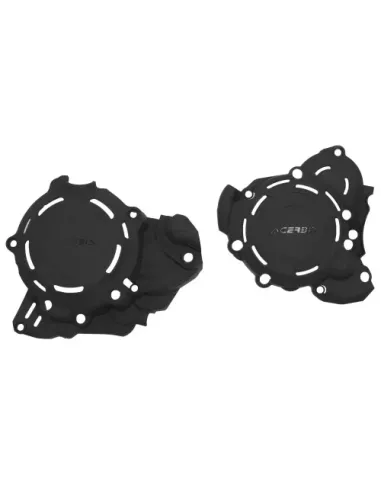 Protector Tapa Embrague y Encendido Acerbis Ktm Exc 250/300 24-26/Husqvarna Te 250/300 24-26 Negro.