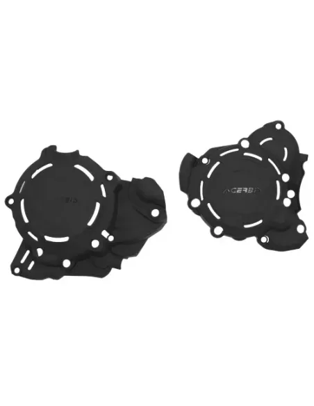 Protector Tapa Embrague y Encendido Acerbis Ktm Exc 250/300 24-26/Husqvarna Te 250/300 24-26 Negro.