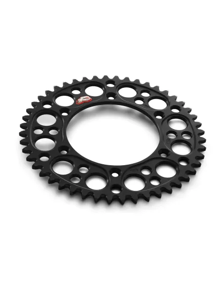 Corona de Aluminio Renthal Gp Negro Ktm Sx/Exc 125-500 98-27/Husqvarna Te/Fe 125-501 14-27/Gas Gas Ec/Mc 125-500 21-27.
