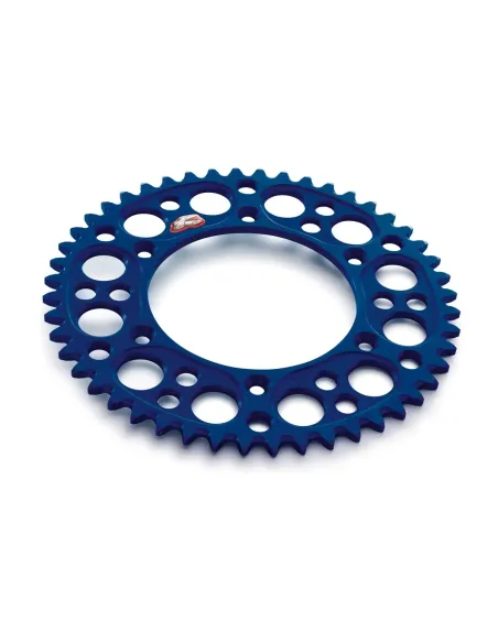 Corona de Aluminio Renthal Gp Azul Ktm Sx/Exc 125-500 98-27/Husqvarna Te/Fe 125-501 14-27/Gas Gas Ec/Mc 125-500 21-27.
