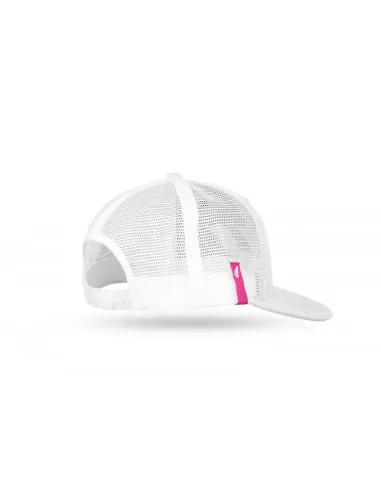 Gorra Ufo Blanca y Rosa
