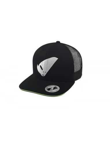 Gorra Ufo Negra Logo Blanco