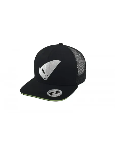 Gorra Ufo Negra Logo Blanco