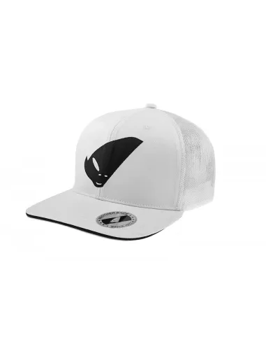 Gorra Ufo Blanca Logo Negro