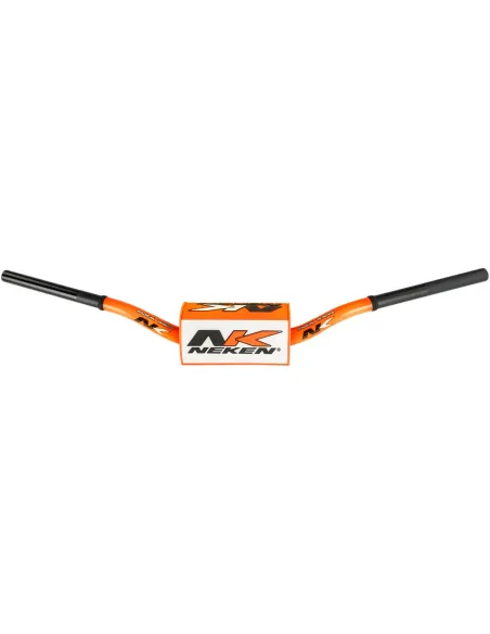 Manillar Neken K-Bar de 28mm Naranja/Blanco.