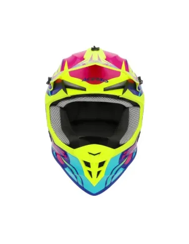 casco acerbis linear 22-06 amarillo/purple gloss