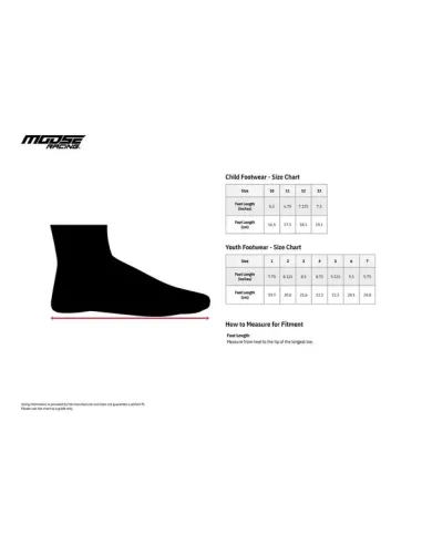 Botas Infantil Moose Racing Negro.