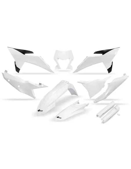 Kit Completo Plásticos Ufo Ktm Exc/Exc-f 125-500 2026 Blanco.