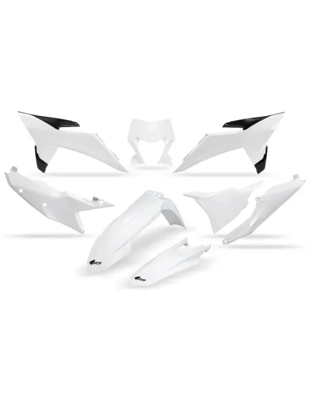 Kit de Plásticos Ufo Ktm Exc/Exc-f 125-500 2026 Blanco.