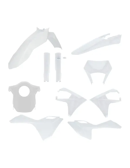Kit Completo Plásticos Acerbis Gas Gas Ec/Ecf 125-500 24-26 Blanco.