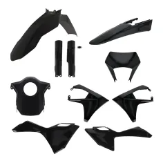 Kit Completo Plásticos Acerbis Gas Gas Ec/Ecf 125-500 24-26 Negro.