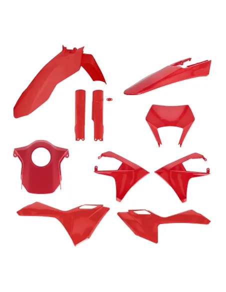 Kit Completo Plásticos Acerbis Gas Gas Ec/Ecf 125-500 24-26 Rojo.