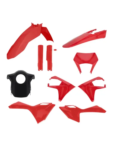 Kit Completo Plásticos Acerbis Gas Gas Ec/Ecf 125-500 24-26 Rojo/Negro.