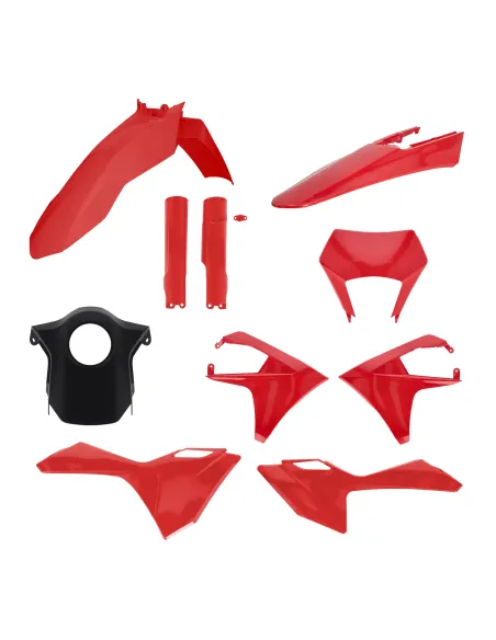 Kit Completo Plásticos Acerbis Gas Gas Ec/Ecf 125-500 24-26 Rojo/Negro.