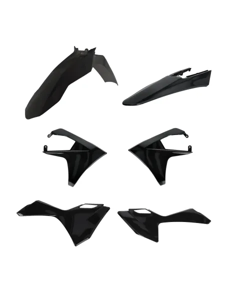 Kit de Plásticos Acerbis Gas Gas Ec/Ecf 125-500 24-26 Negro.