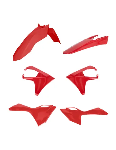Kit de Plásticos Acerbis Gas Gas Ec/Ecf 125-500 24-26 Rojo.