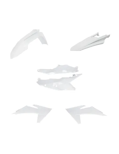 Kit de Plásticos Acerbis Ktm Exc/Exc-f 125-500 24-25 Blanco.