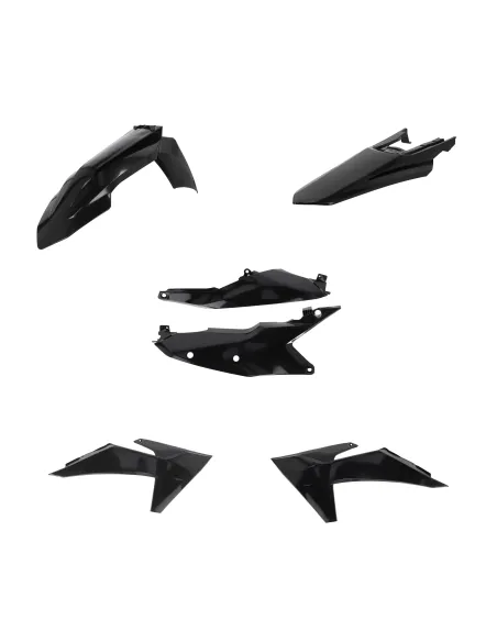 Kit de Plásticos Acerbis Ktm Exc/Exc-f 125-500 24-25 Negro.