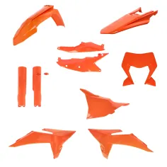 Kit Completo Plásticos Acerbis Ktm Exc/Exc-f 125-500 26-27 Naranja.