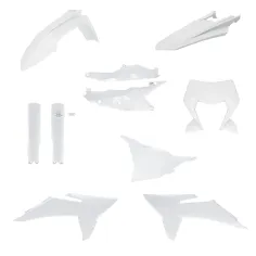 Kit Completo Plásticos Acerbis Ktm Exc/Exc-f 125-500 26-27 Blanco.