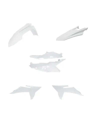 Kit de Plásticos Acerbis Ktm Exc/Exc-f 125-500 2026 Blanco.